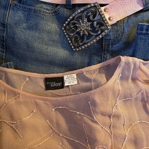 NWOT Jeans and Top